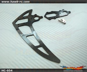 Hawk Creation Logo 400 CF Tail Gear Box Without Bearing